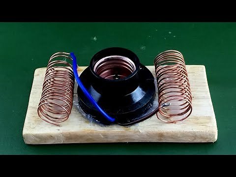Make Electric Free Energy Runing Using Copper Wire With Magnet