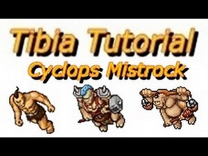 Tutorial Caverao Avenger - Tibia - Cyclops Mistrock Yalahar