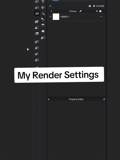 Antwort auf @grab.active My Render Settings for turntable Clo3D renders and also for images and animations #digitalfashion #clo3d #clo3dfashiondesign #3drender