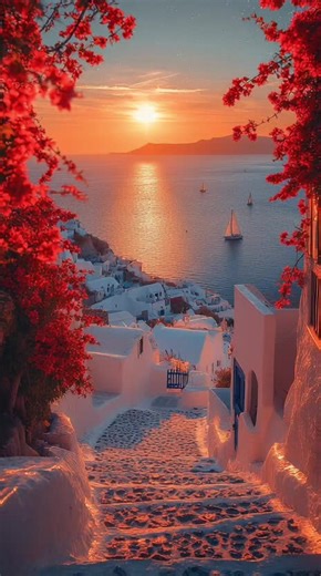 Experience the Golden Hour in Santorini