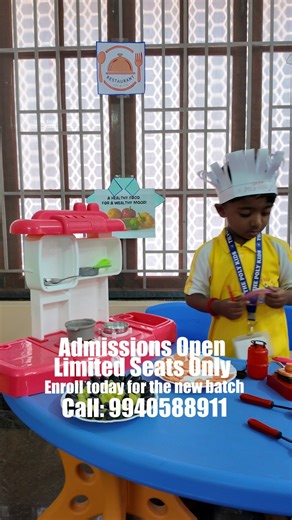The Poly kids Coimbatore on Instagram: "🍽️ Little Restaurant, Big Life Skills! At Polykids Coimbatore, our children explore a fun restaurant role-play — one child as the receptionist learning to generate bills, others as waiter, chef and customers — practising safe, real-life conversations, teamwork and confidence through play. Learning by doing… just like the real world! 🎉 7 Days FREE Trial Available! 👉 Interested parents, please fill the Admissions Enquiry / Inquiry Form using the link in o