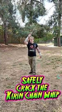 Safely Cracking a Chain Whip