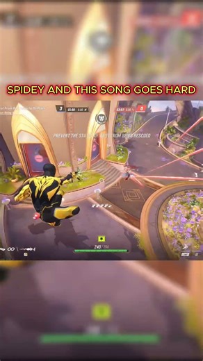 Just another day saving your neighborhood ✌️#marvelrivals #foryou