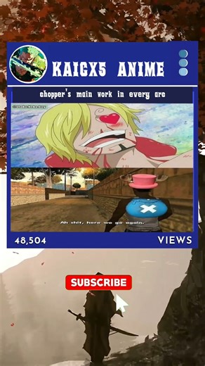 the main work of chopper in one piece #onepiece #speedsong #anime