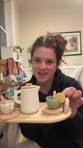 The best tea party set for a 1 year old 🥹 #teaparty