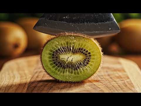 Axe Slices Kiwi ASMR AI
