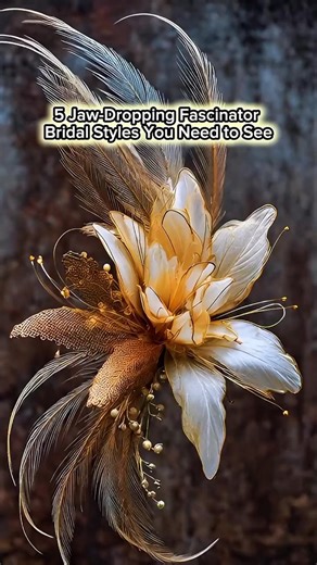 Which Fascinator Bride Are You? 5 Stunning Couture Looks