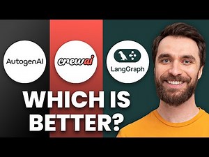AutoGen vs CrewAI vs LangGraph – Best AI Agent Framework In 2025!
