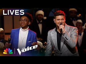 Max Chambers & Michael Bublé Perform "Blue Christmas" by Michael Bublé | The Voice Live Finale | NBC