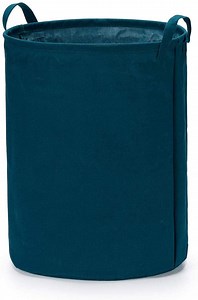 [Hot Item] Round Single Fabric Plastic Frame Laundry Basket Hamper