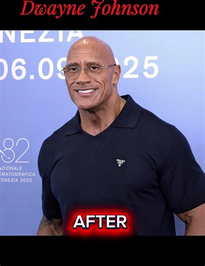 DWAYNE JOHNSON BEFORE AND AFTER EVOLUTION