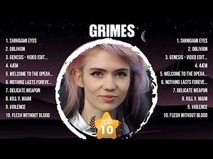 Grimes Greatest Hits 2024 Collection - Top 10 Hits Playlist Of All Time
