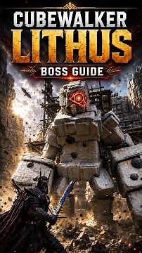 Cubewalker Lithus Boss Guide |CrimsonDesert #crimsondesert
