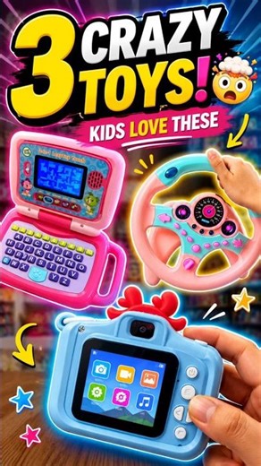 3 CRAZY Toys Kids Are Obsessed With 🤯 #shorts #unexpected