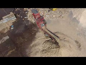 Waste Wood Shredding with the Morbark 3400 Wood Hog