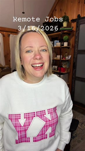 Sharing work-from-home jobs — clinical & non-clinical. Always apply on the company’s official website. Not sponsored, not paid — just helping others find real remote jobs. #remotework #remotejobs #wfh #jobsearch #creatorsearchinsights