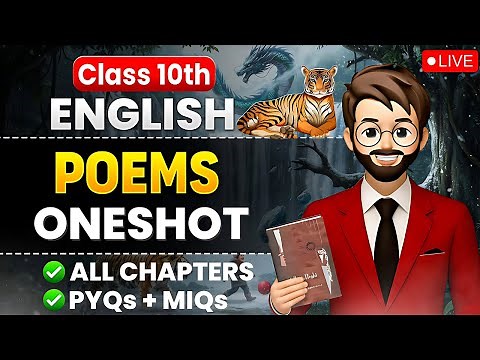 Class 10 All Poems One Shot | First Flight Poems One Shot | English Boards Exam 2026