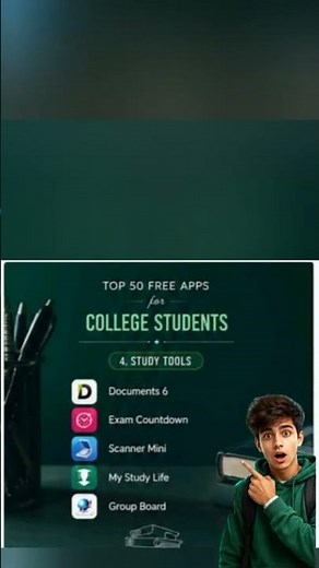 top 50 Free 🤯 useful apps that every school and College students should know 🤫📚 #hacks #students