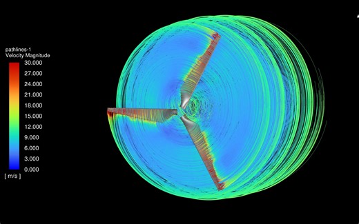 【Fluent案例】水平轴风力涡轮机（HAWT）运动参考系+周期边界