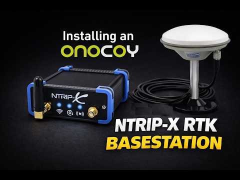 Setting Up the Onocoy NTRIP-X RTK Base Station | Full Install, Onboarding & Rewards
