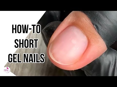 How To Apply Gel On Short Nails