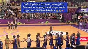 #teamgilaspilipinas🇵🇭🔥 safe trip back home 🇵🇭🏀 #fibaasiancup #jeddah #ksa🇸🇦 grateful to see gilas players in person cause it was never in my imagination. #blessedbeyondmeasure 🫶🏀