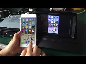 iPhone easy connect air play mirror link