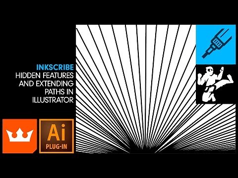 Hidden Features and Extending Paths in Illustrator | Vector Black Belt | INKSCRIBE