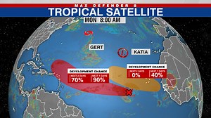 NHC tracking tropical wave with 70% chance of development
