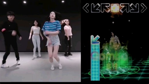 e舞成名good time脚谱对照视频