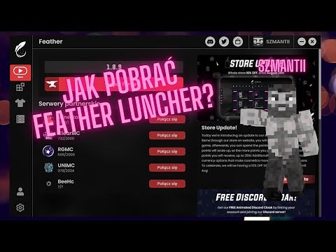 Jak pobrać zainstalować Feather Client krok po kroku (ZA DARMO)