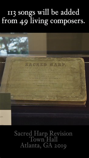 The much awaited 2025 edition of The Sacred Harp will be unveiled in Atlanta, GA September 12-14, 2025. #SacredHarp #Shapenotesinging #Idumea #Singingtheshapes | Singing the Shapes