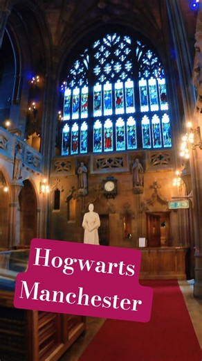 Best library to work from 😍 #manchester #johnrylands #hogwarts #library