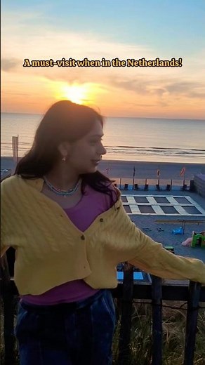 Underrated Beach Near Amsterdam You Need to See! #netherlands #amsterdam #travel