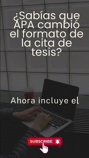 Cómo citar una tesis en APA 7 🎓