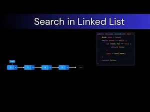 Search an Element in Linked List | Full Tutorial for Beginners (DSA)