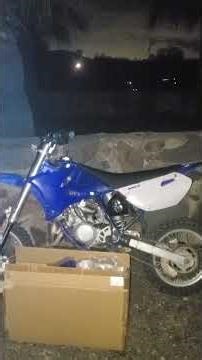 got the freshest plastics for my bike now need a graphics kit#yz85 #freshy #automobile #dirtbike