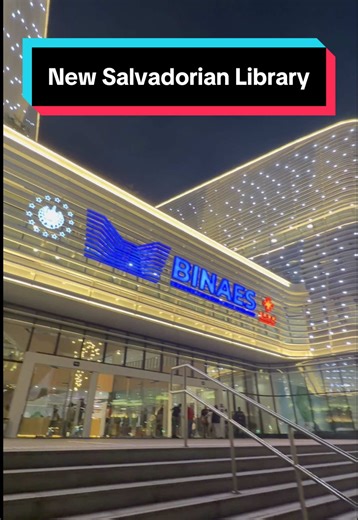 The new National Library of El Salvador (BINAES) is located in the heart of San Salvador and is open 24/7. Built by support from China, the library includes study spaces, digital labs, and gaming areas where time playing is earned through time spent reading. In a country that has experienced major changes in recent years, this library has become a symbol of education, youth opportunity, and modernization in downtown San Salvador.