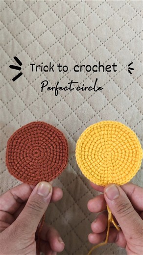 How to Crochet a Perfect Circle vs Hexagon 🧶 | Crochet Pattern Tip