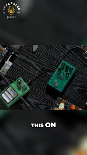 This is the "classic" tube screamer trick to boost a high gain amp! 🤘 --- #revv #revvamps #revvpedals #tubescreamer #overdrivepedal #pedalboardsofdoom | Revv Amplification