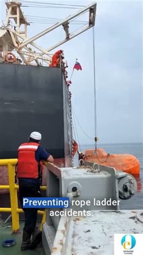 #ropeladdersafety #maritimesafety #safetyprotocols #prevention #safetyculture #emergencypreparedness | OffshoreChannel | 56 comments