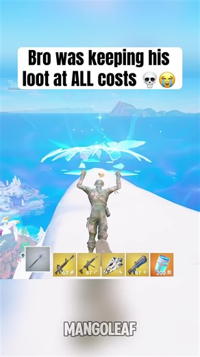 Bro was NOT losing his Final Boss loadout 💀🙏 #fortnite #fortniteshorts #gaming