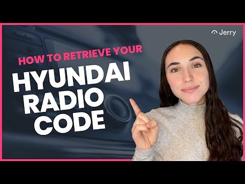 How to Retrieve Your Hyundai Radio Code