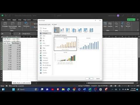How to create a Scatter Plot in Excel