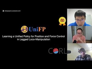 Ep#49: Learning a Unified Policy for Position and Force Control in Legged Loco-Manipulation