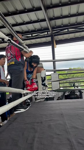 Before stepping into the ring, I knew that I’d be fighting against someone bigger and heavier than me… but what truly matters is the heart and art I brought to the ring🥊 Did I win this fight? Nope. But did we put up a good show? Definitely❤️‍🔥 Big thanks to my Lord & savior Jesus❤️‍🔥 my Family, Biagtan Muaythai MMA , Coach Khen "the Taskmaster" Marques for making me the fighter I am today. #muaythaiamateurfight #muaythaigirl #muaythaigirls #martialarts | Gia Gonzales