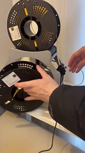 Automatic 3D Filament Respooler with Intelligent Detection Adjustable Speed & Tension, Electric Spool Rewinder, Universal Wire for PLA/PETG/ABS/TPU/Nylon/Other 3D Printing Materials