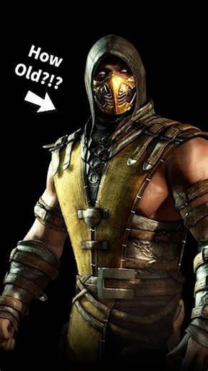 How Old Is Scorpion #scorpion #mortalkombat #movie #videogame #short