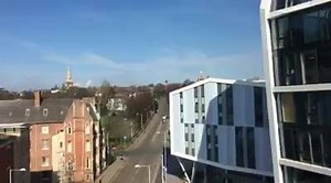 It's been a beautiful day to enjoy the view from our Boots Library roof garden! | Nottingham Trent University
