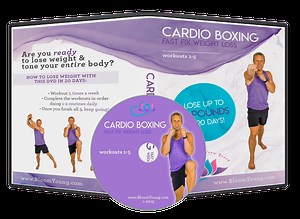 Bloom Young Cardio Boxing DVD - Exercise DVD For Beginners